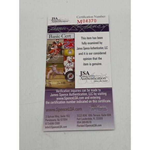 Julius Erving Signed Photo Philadelphia Sixers 8X10 JSA COA - Picture 5 of 5